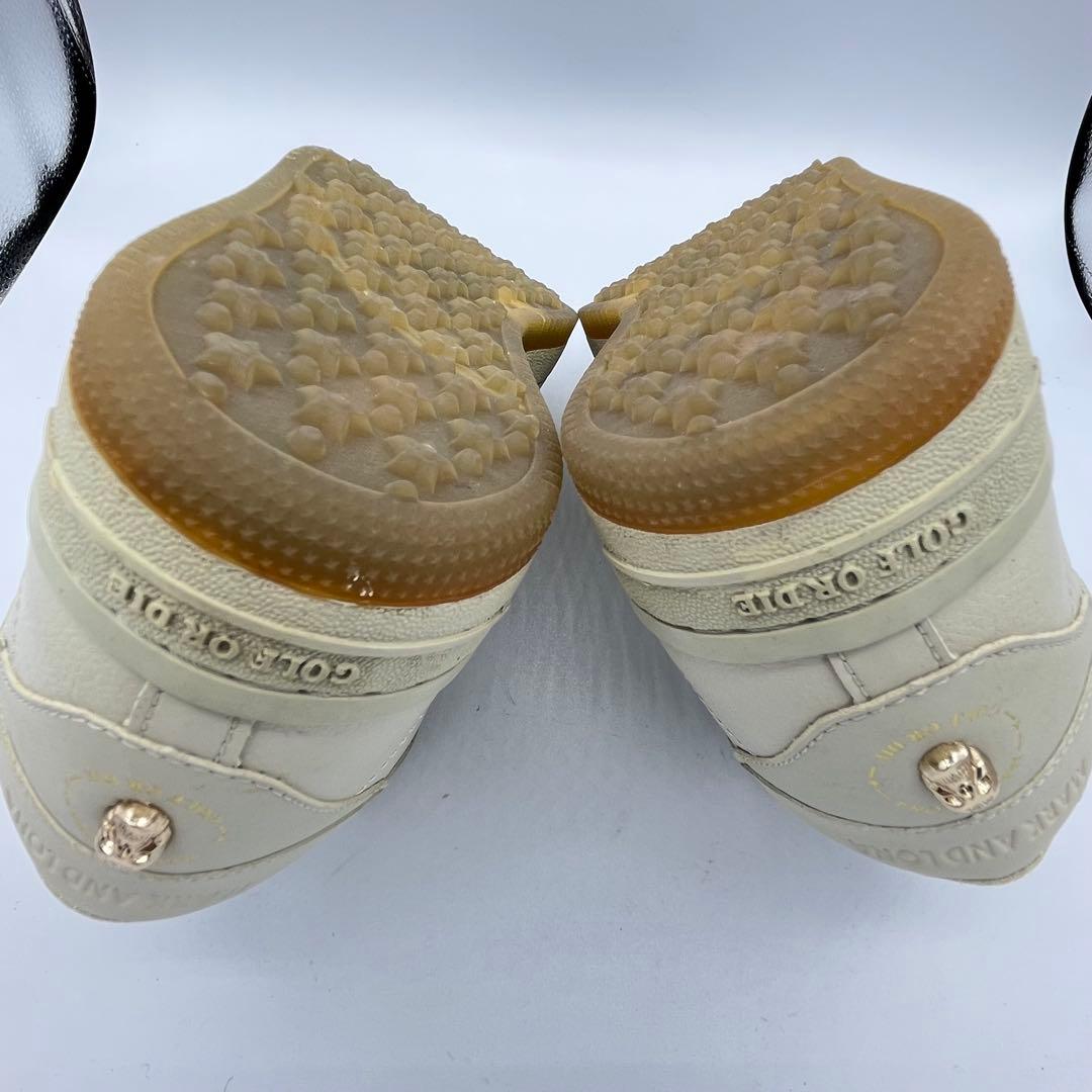 未使用　MARK＆LONA マーク＆ロナ BOA ゴルフシューズ　27 ベージュ