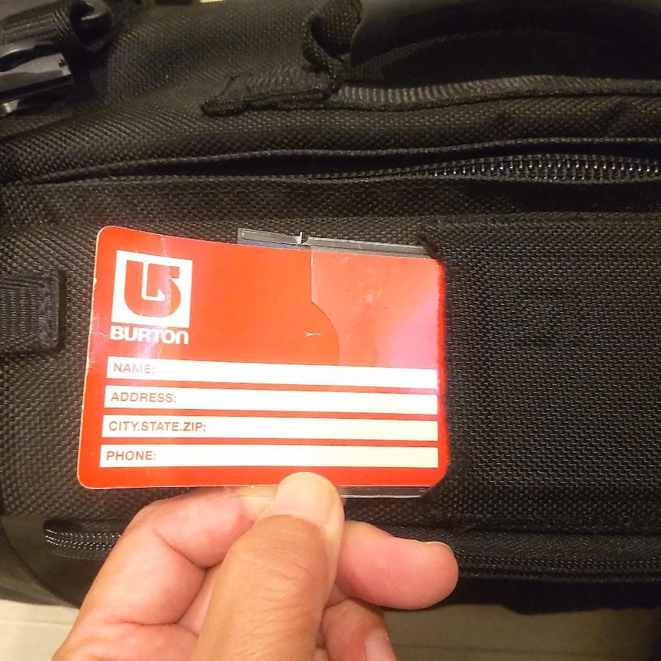 BURTON バートン キャリーバック スーツケース バッグ 2輪 スノーボード