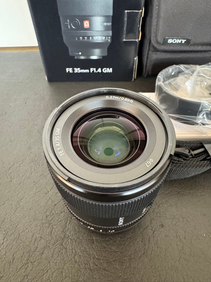 【超美品】 SONY FE 35mm F1.4 GM SEL35F14GM