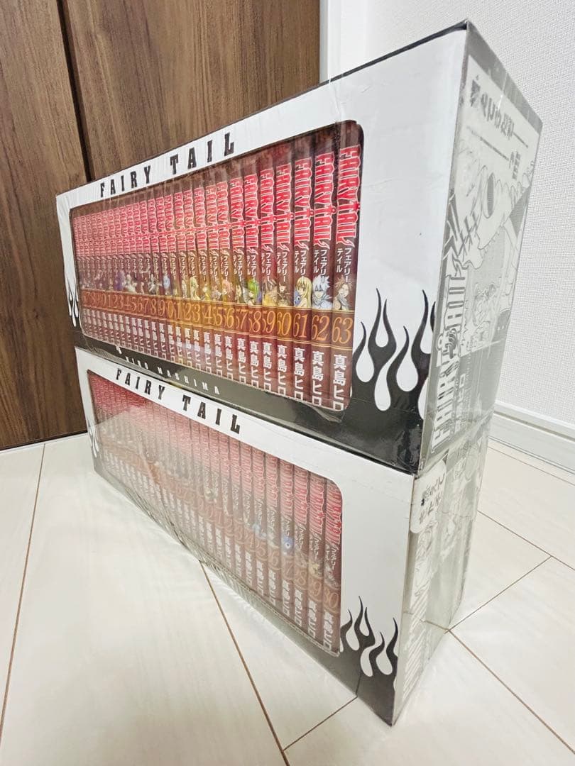 FAIRYTAIL 1-63巻 全巻 セット オリジナル全巻収納BOX2個付