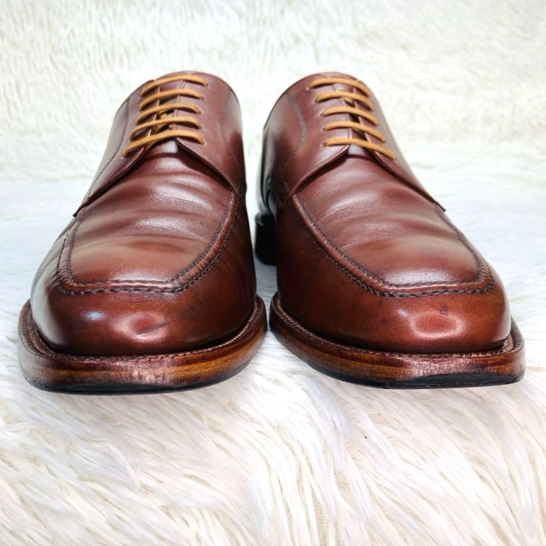 【美品】SCOTCH GRAIN26.5㌢Uチップ429 スコッチグレイン　茶