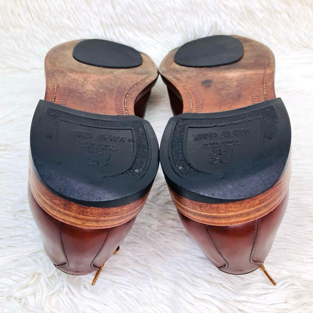 【美品】SCOTCH GRAIN26.5㌢Uチップ429 スコッチグレイン　茶