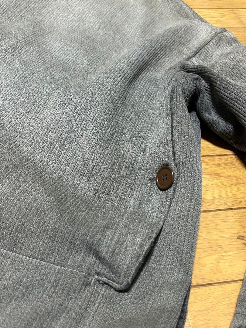 40年代 フランス コットンピケ ハンティング ジャケット