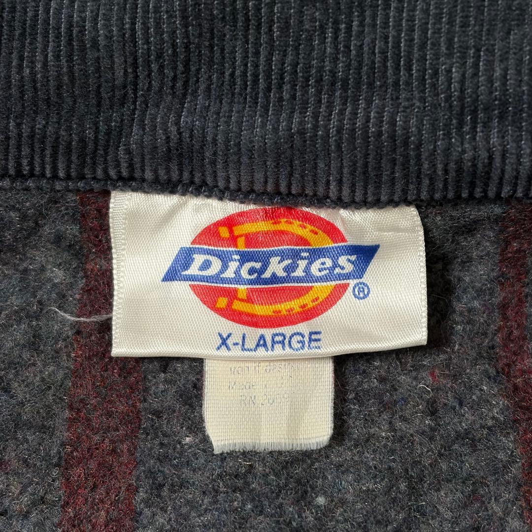 【希少・美品】USA製 80s Dickies デニム カバーオール 濃紺 XL