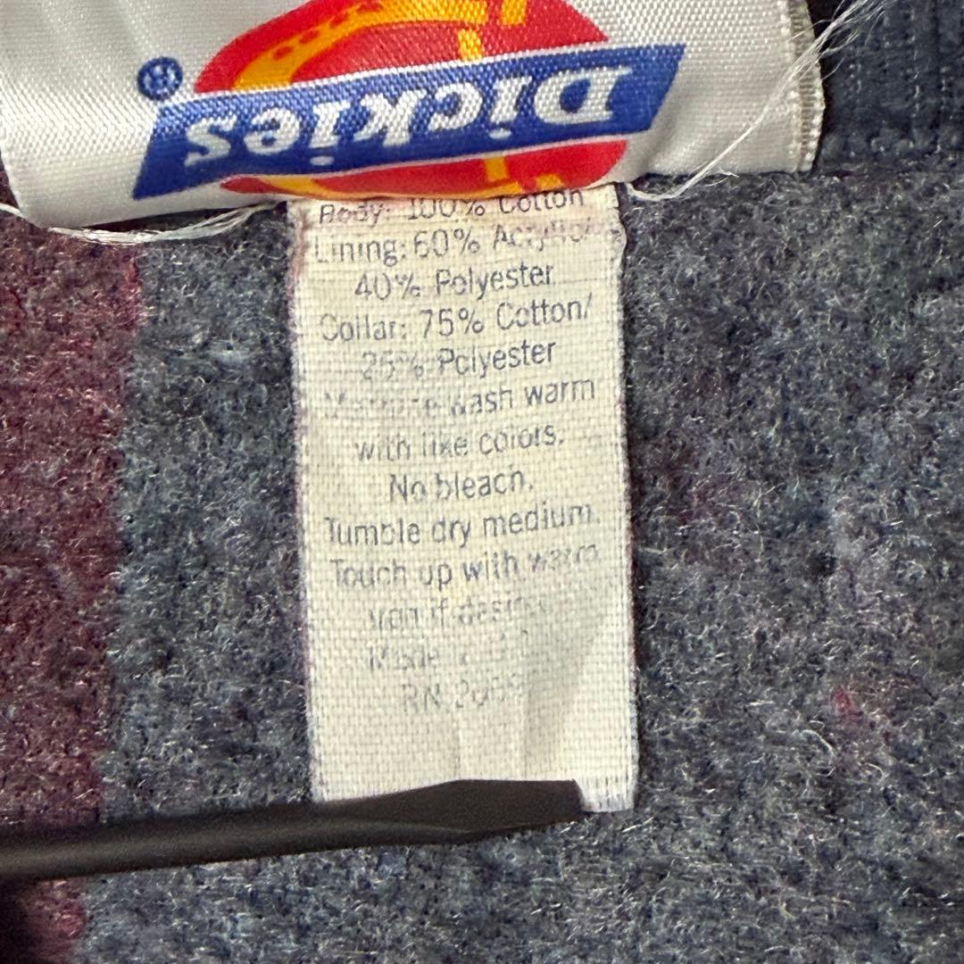 【希少・美品】USA製 80s Dickies デニム カバーオール 濃紺 XL