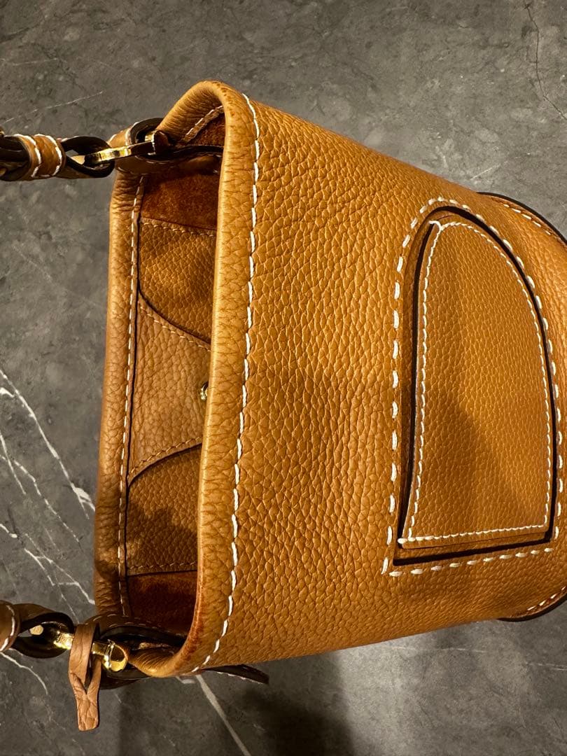 delvaux デルヴォー　パン ミニ バケット サーピケ　バッグ