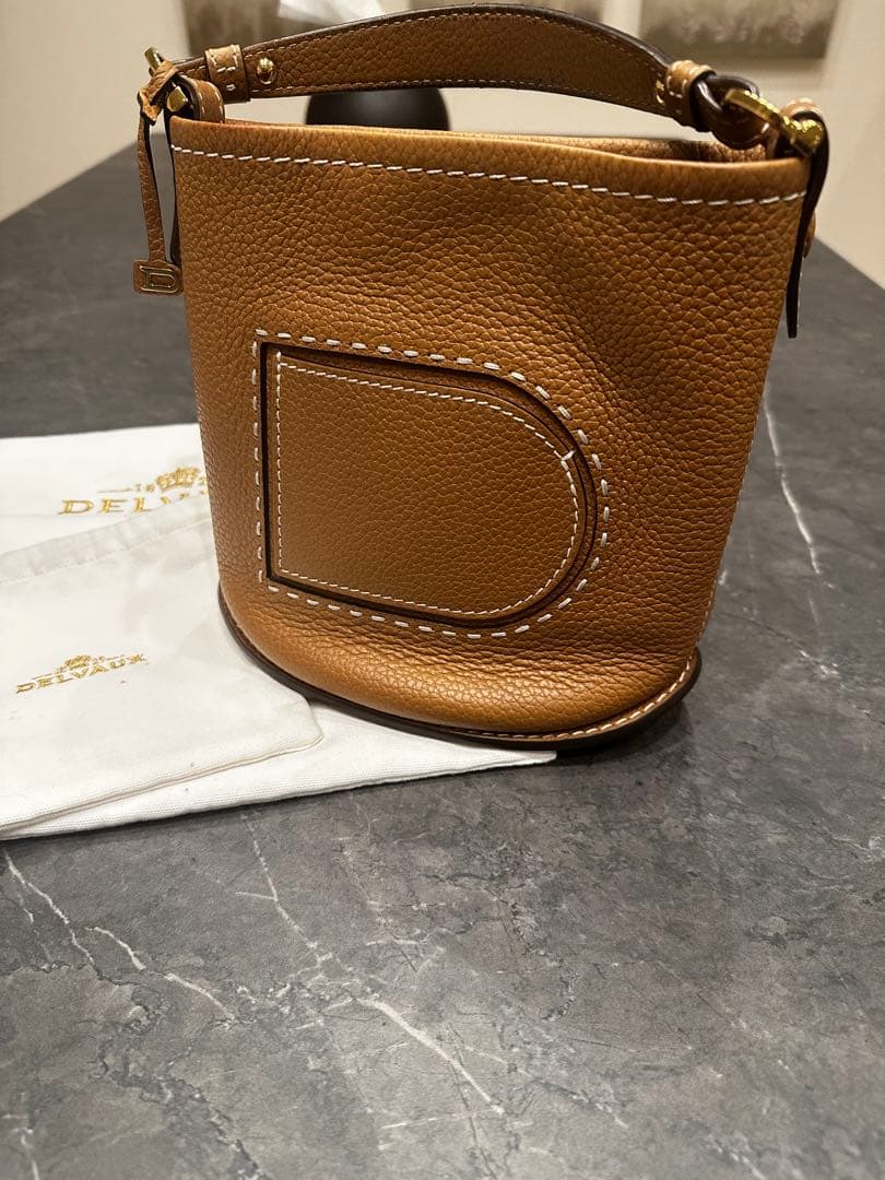 delvaux デルヴォー　パン ミニ バケット サーピケ　バッグ