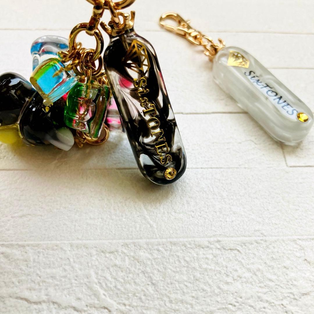 はる。ページ　名入れチャーム　レジンキーホルダー5点