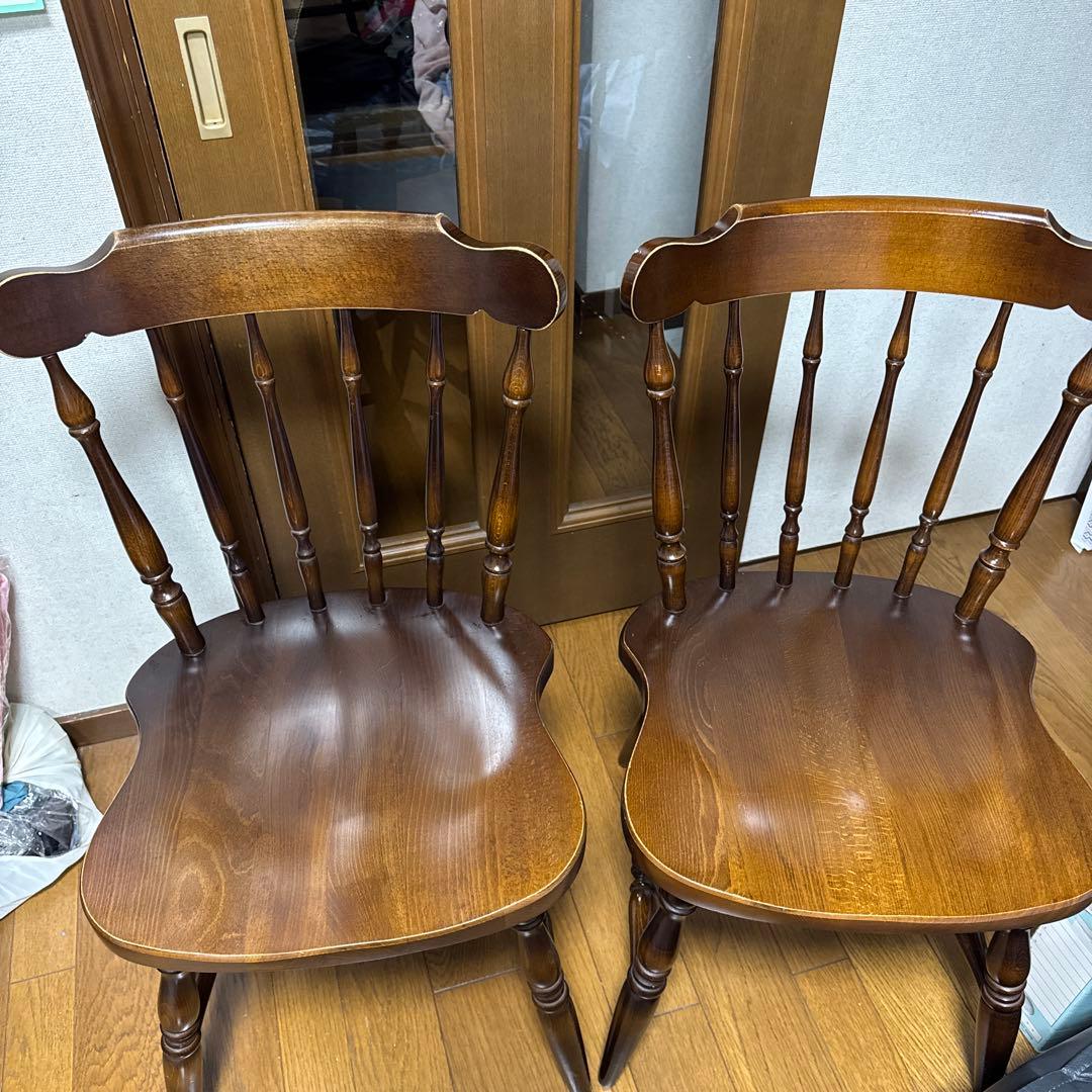 飛騨産業 キツツキマークのウィンザーチェア