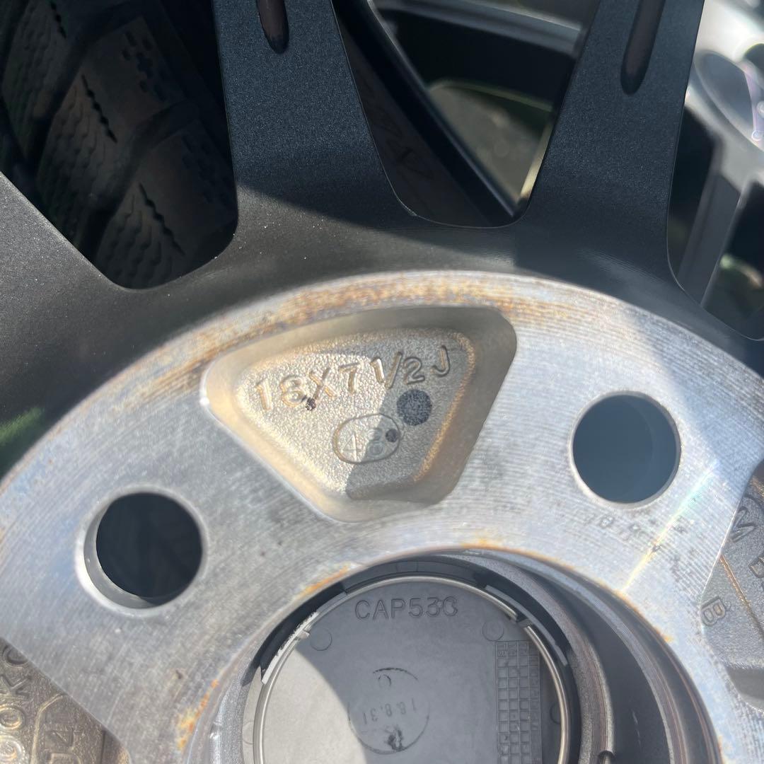 熊*ん様 エンケイ PF03 18インチ7.5J IN+48 PCD112 5H