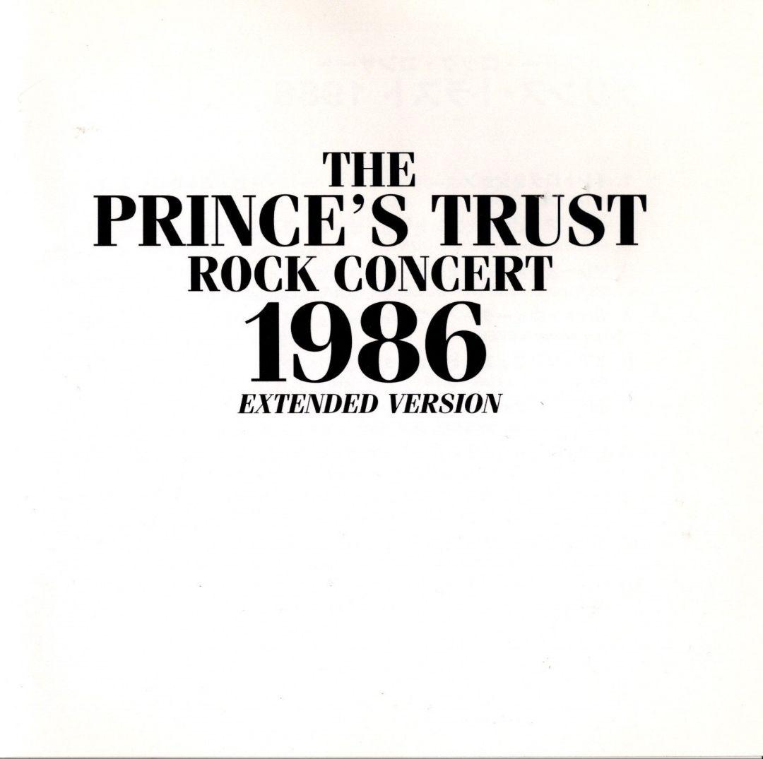 PRINCE'STRUST ROCK CONCERT 1986国内盤DVD+CD