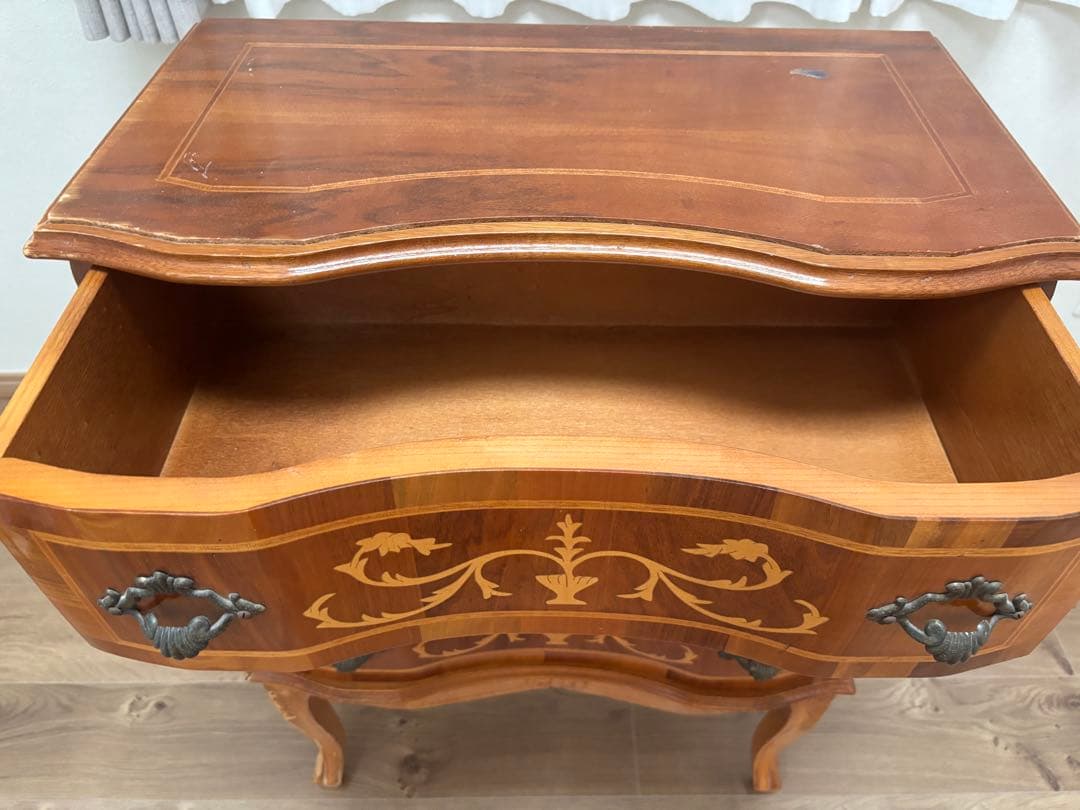 イタリア製　モーレンス　アンティーク　チェスト　ヴィンテージ　キャビネット　象嵌