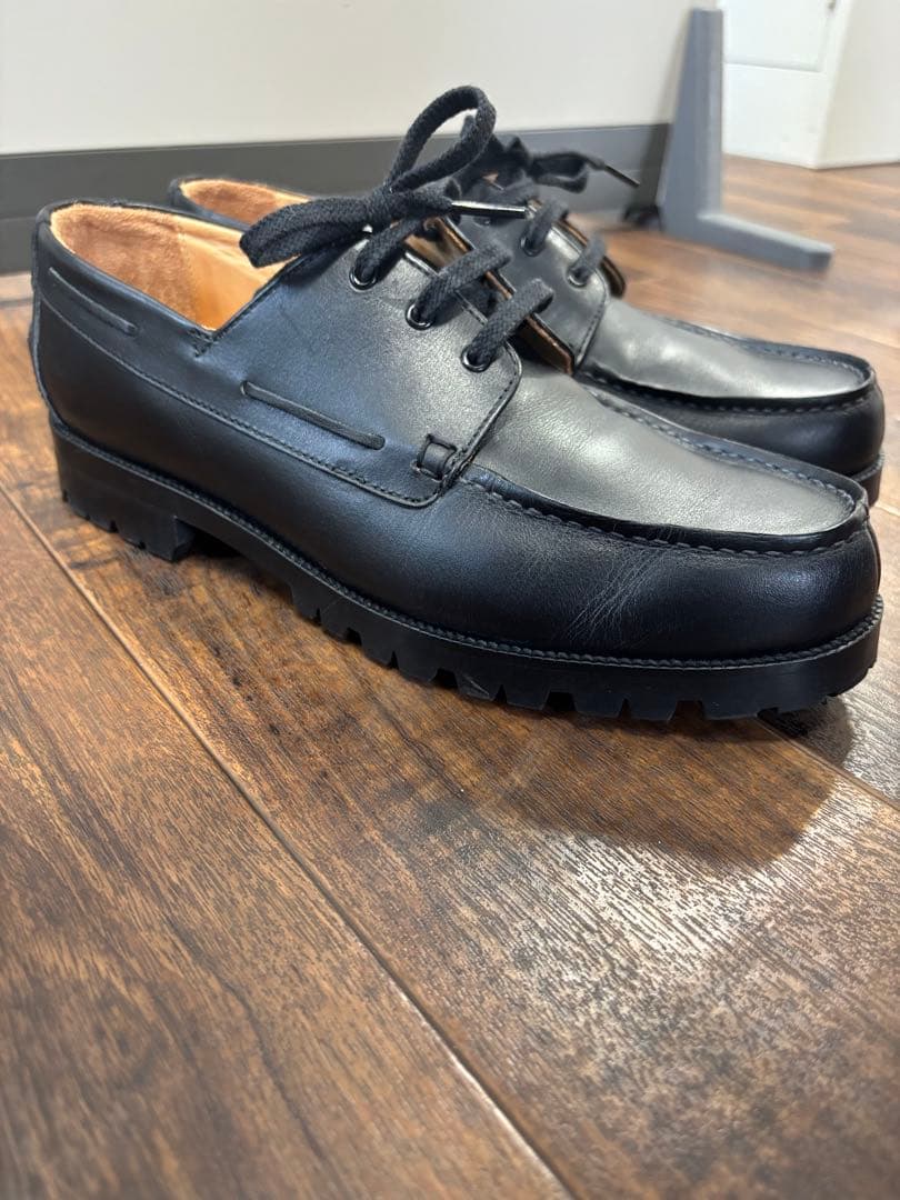 ユナイテッドアローズ ボートシューズ 革靴 デッキシューズ