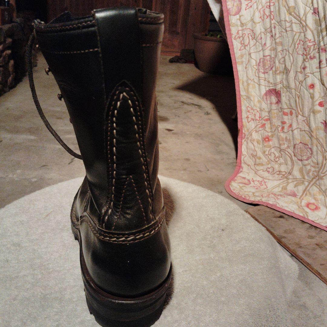 WESCO　ウエスコ　ミリタリーレザーブーツ 黒