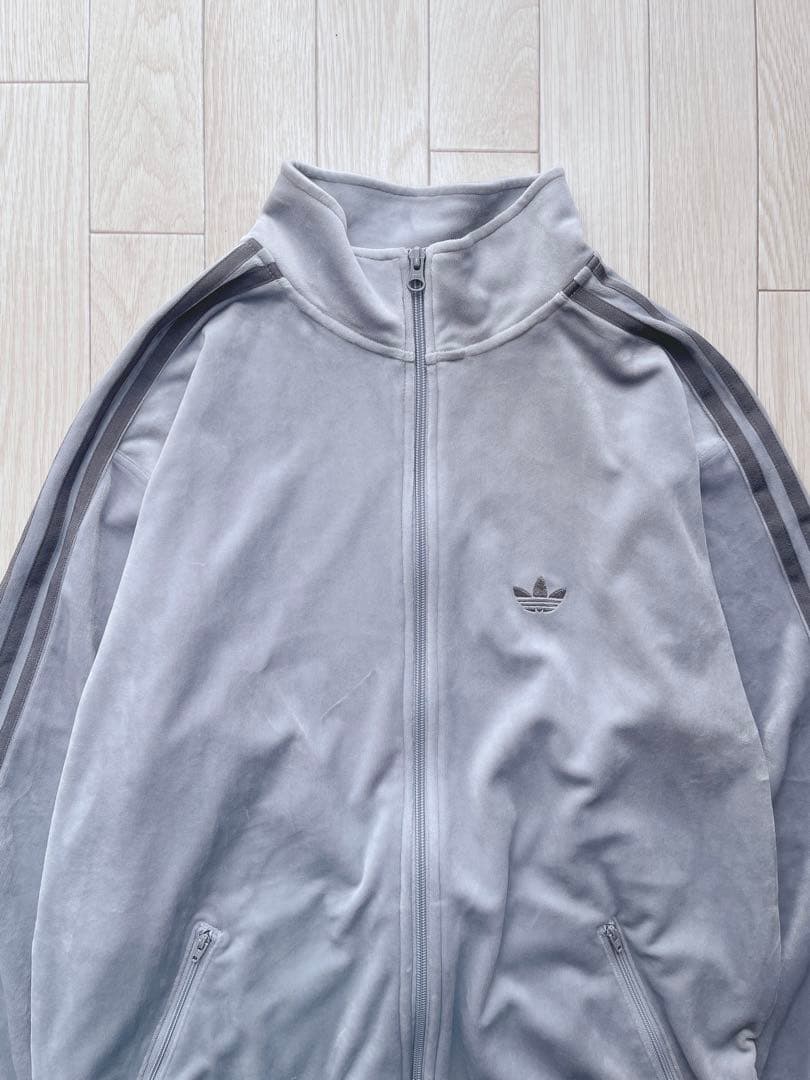 ベロア アディダスオリジナル ベッケンバウアー トラックジャケット ジャージ