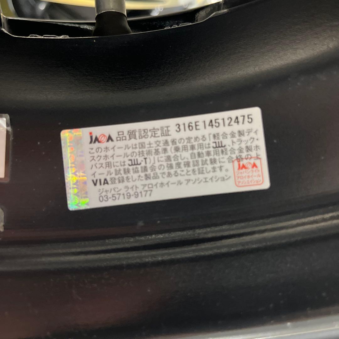 BROOK アルミホイール14インチ　4本　タイヤ付き155/65R14