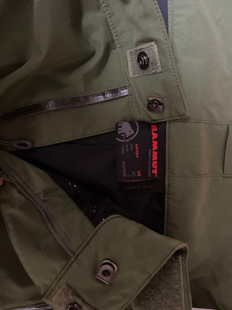 スキー MAMMUT drytech SHOWER Pants