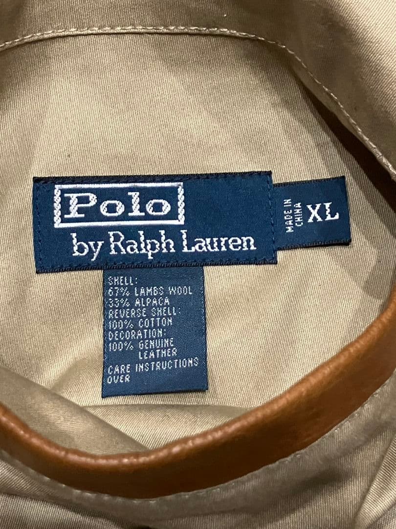 90s ポロラルフローレン リバーシブル ジャケット XL