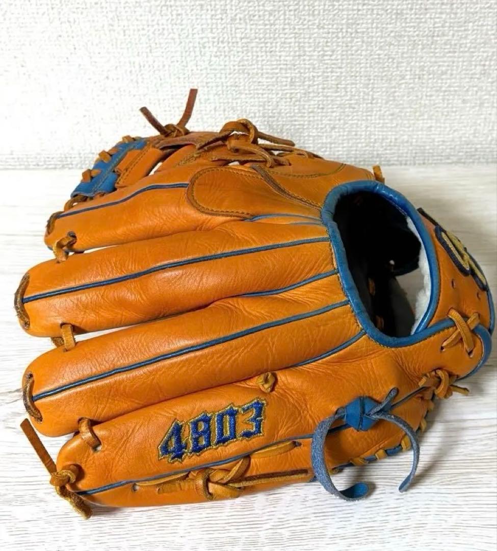 久保田スラッガー　軟式グローブ　オーダー　内野手　湯もみ型付け済