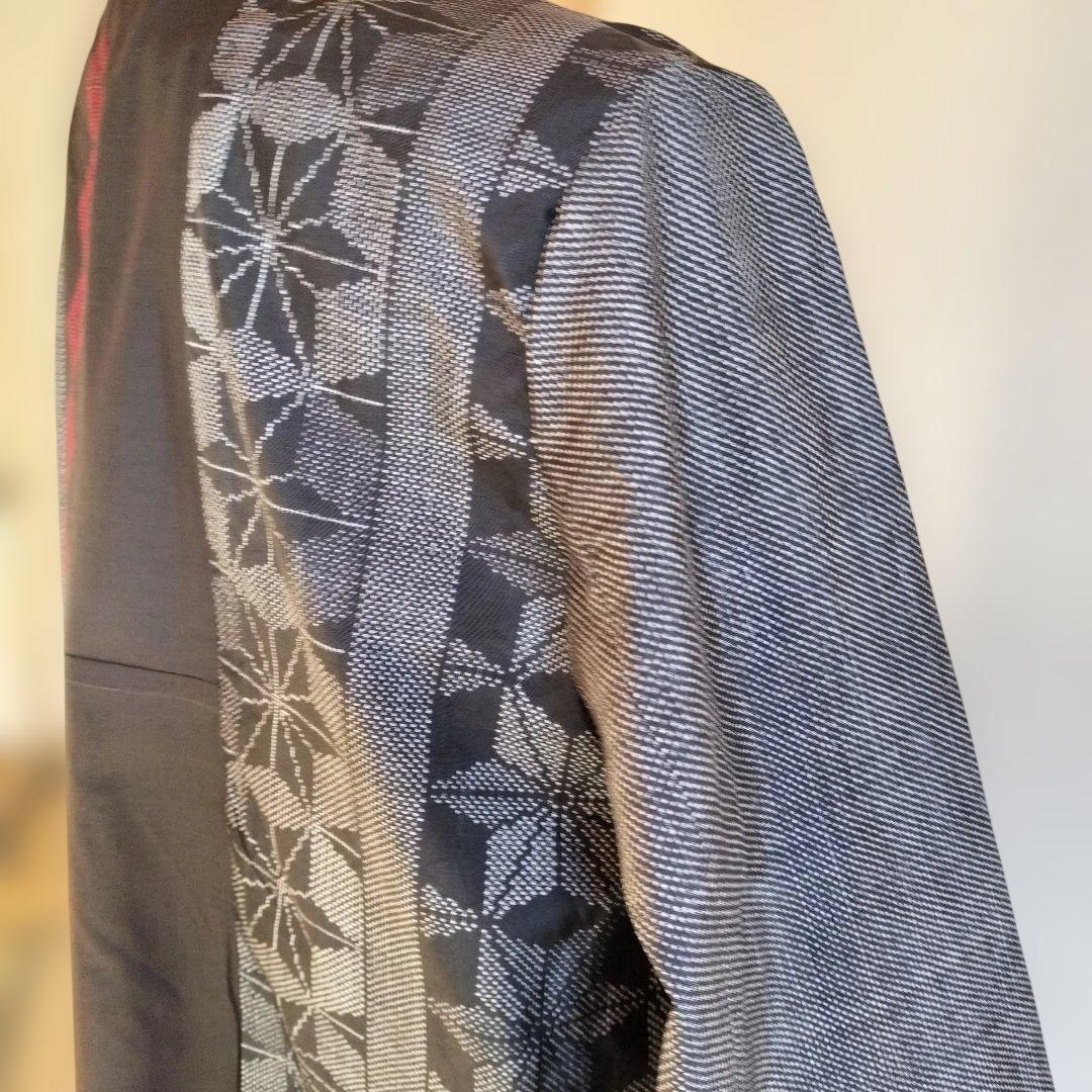 着物リメイク 大島 龍郷 ワンピース チュニック