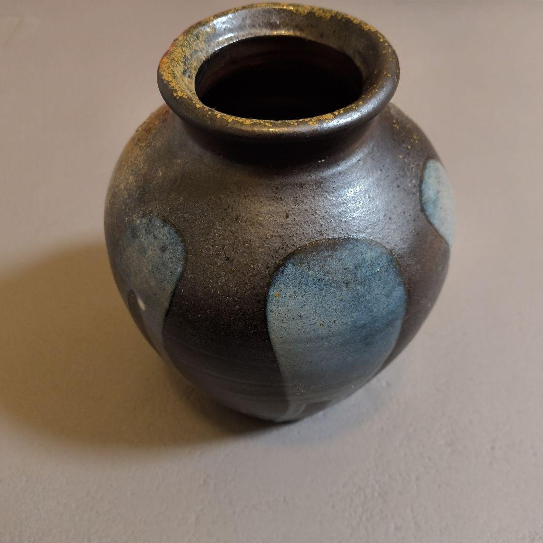 丹波焼　清水俊彦　花入