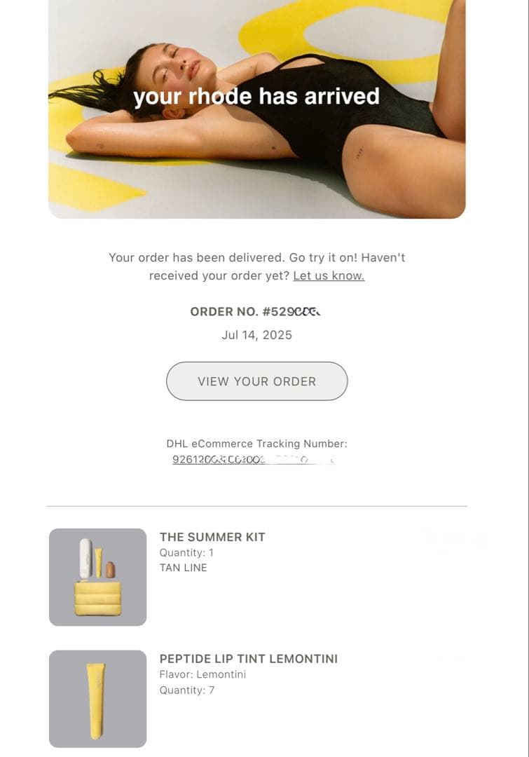 リップグロス RHODE THE SUMMER KIT / BLUSH LIP SET