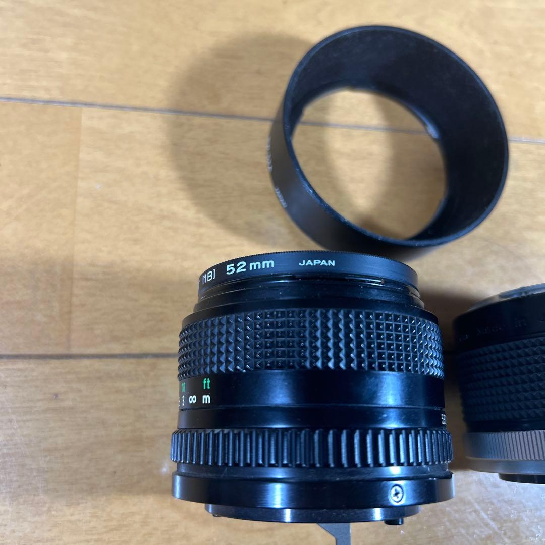 【中古】(キヤノン) Canon AE-1 ブラック　レンズ3点