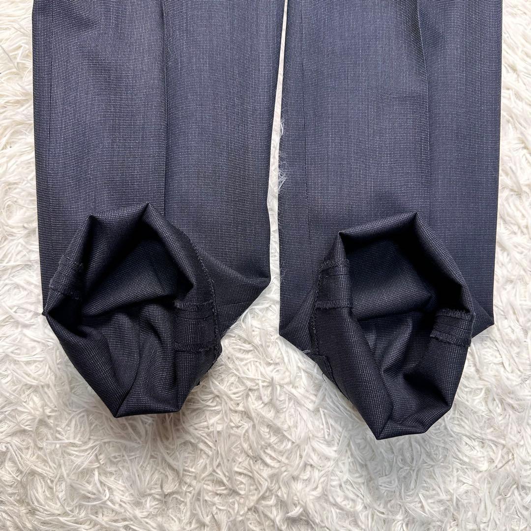 現行 極美品 トゥモローランド ドラゴ生地 セットアップ 総裏 ネイビー 44