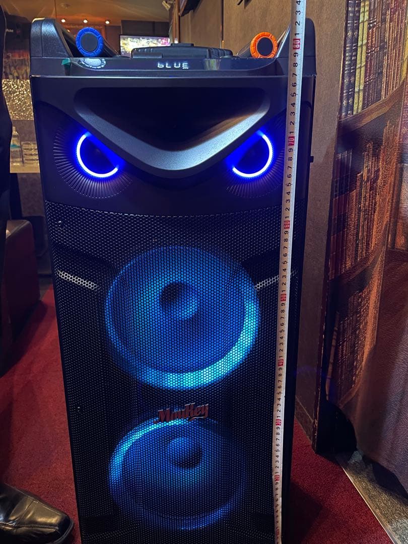 MOUKEY 2ウェイスピーカー　カラオケ　スピーカー