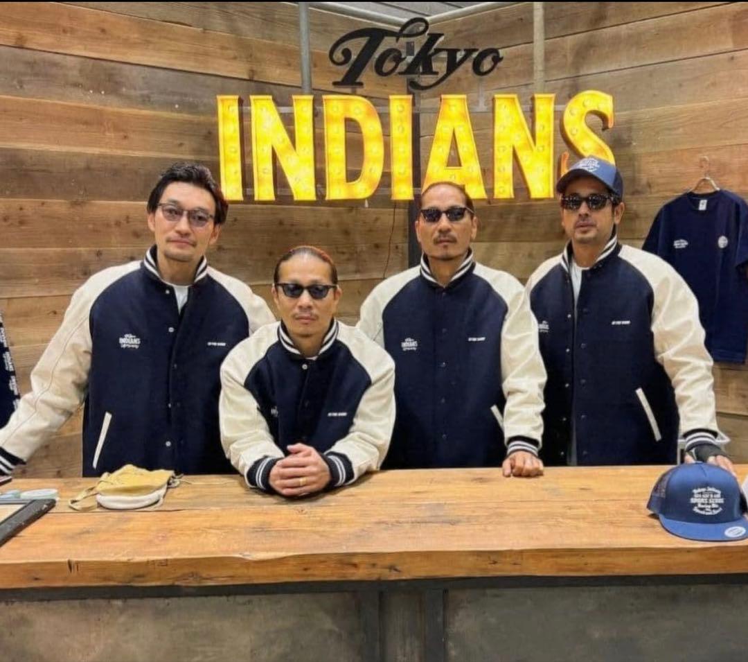 timc inc. INDIANS Varsity Jacket スタジャン