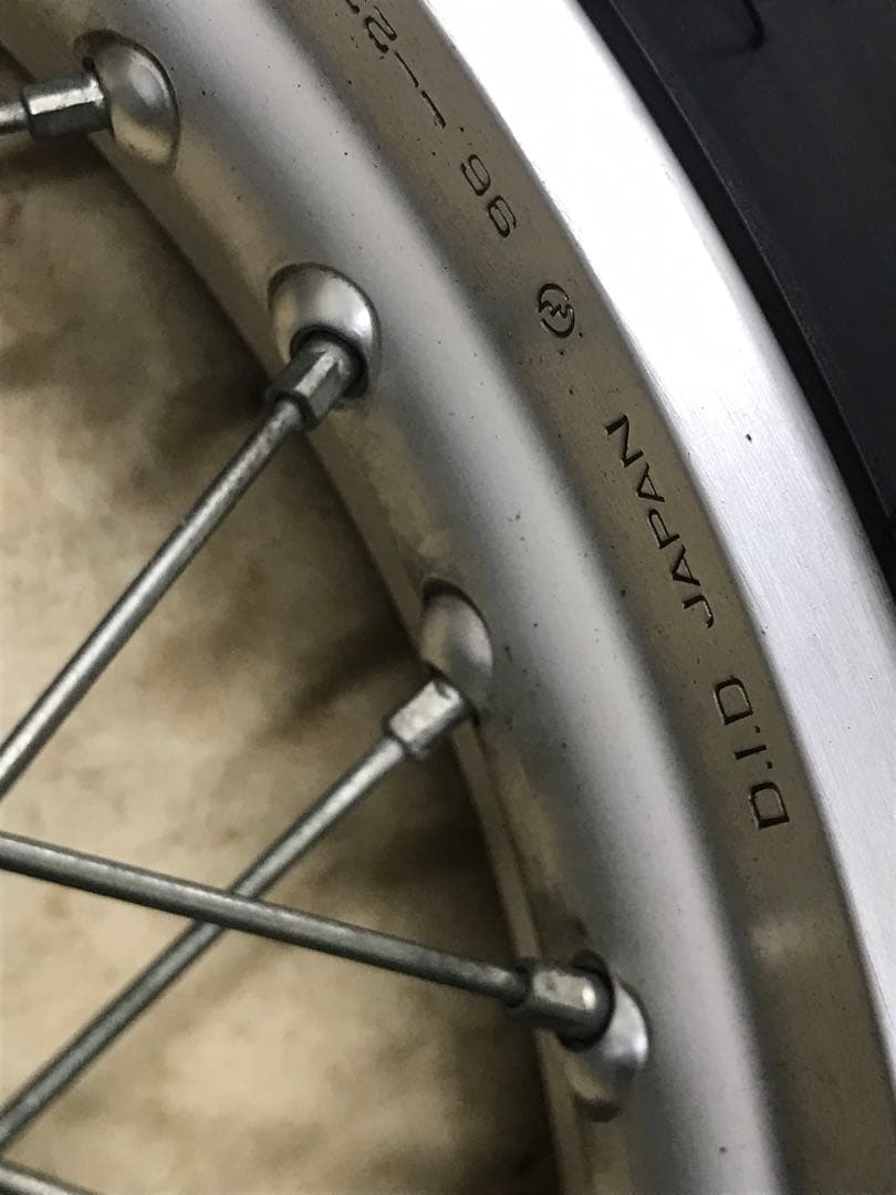 当時物/cb350f/アルミリム/リアホイール/cb400f/キャスト/ビート