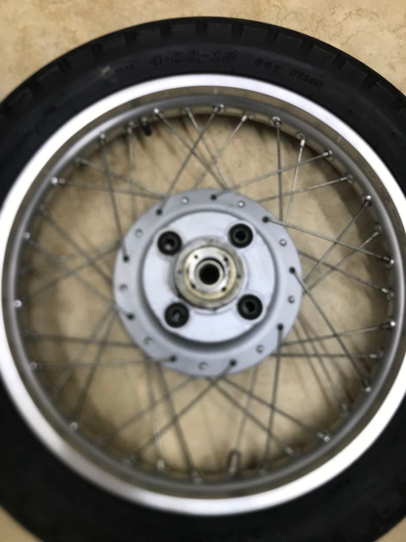 当時物/cb350f/アルミリム/リアホイール/cb400f/キャスト/ビート