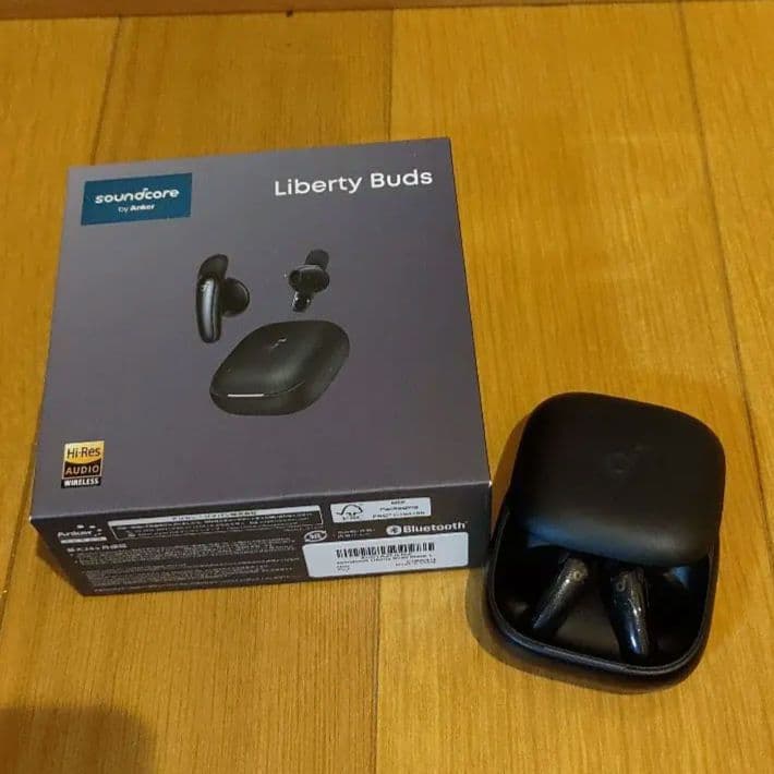 Soundcore Liberty Buds ワイヤレスイヤホン（ブラック）