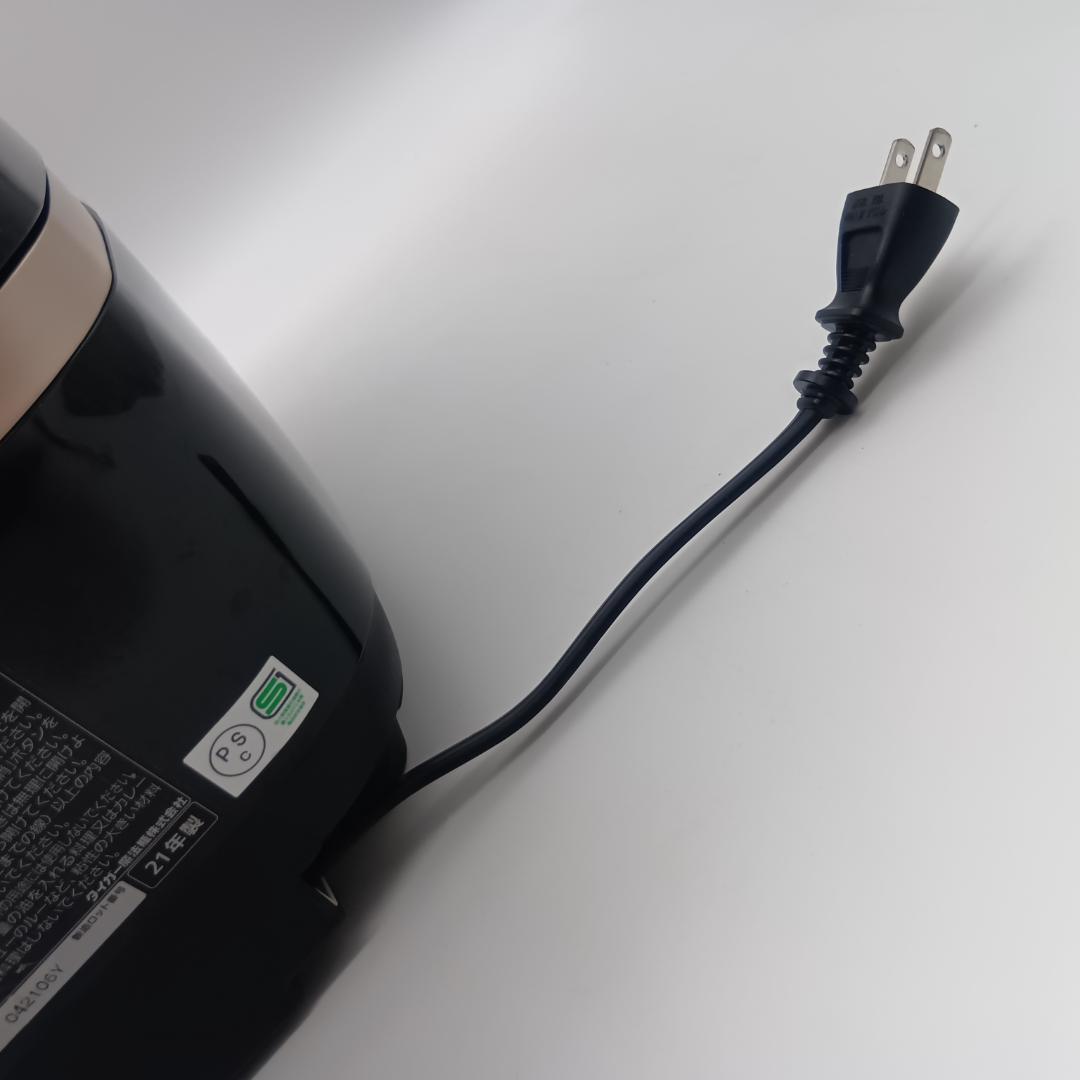 1105-07☆2021年製☆炊飯器☆タイガー TIGER IH炊飯器 ブラック