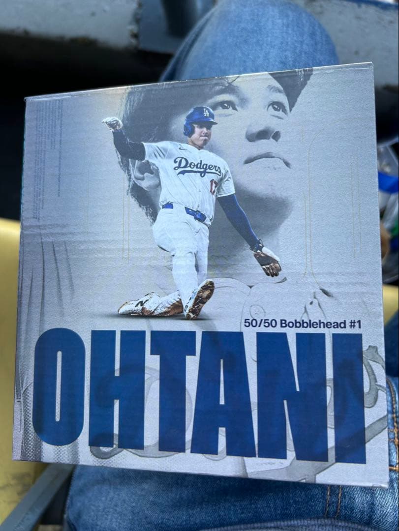 大谷翔平　50/50記念ボブルヘッド