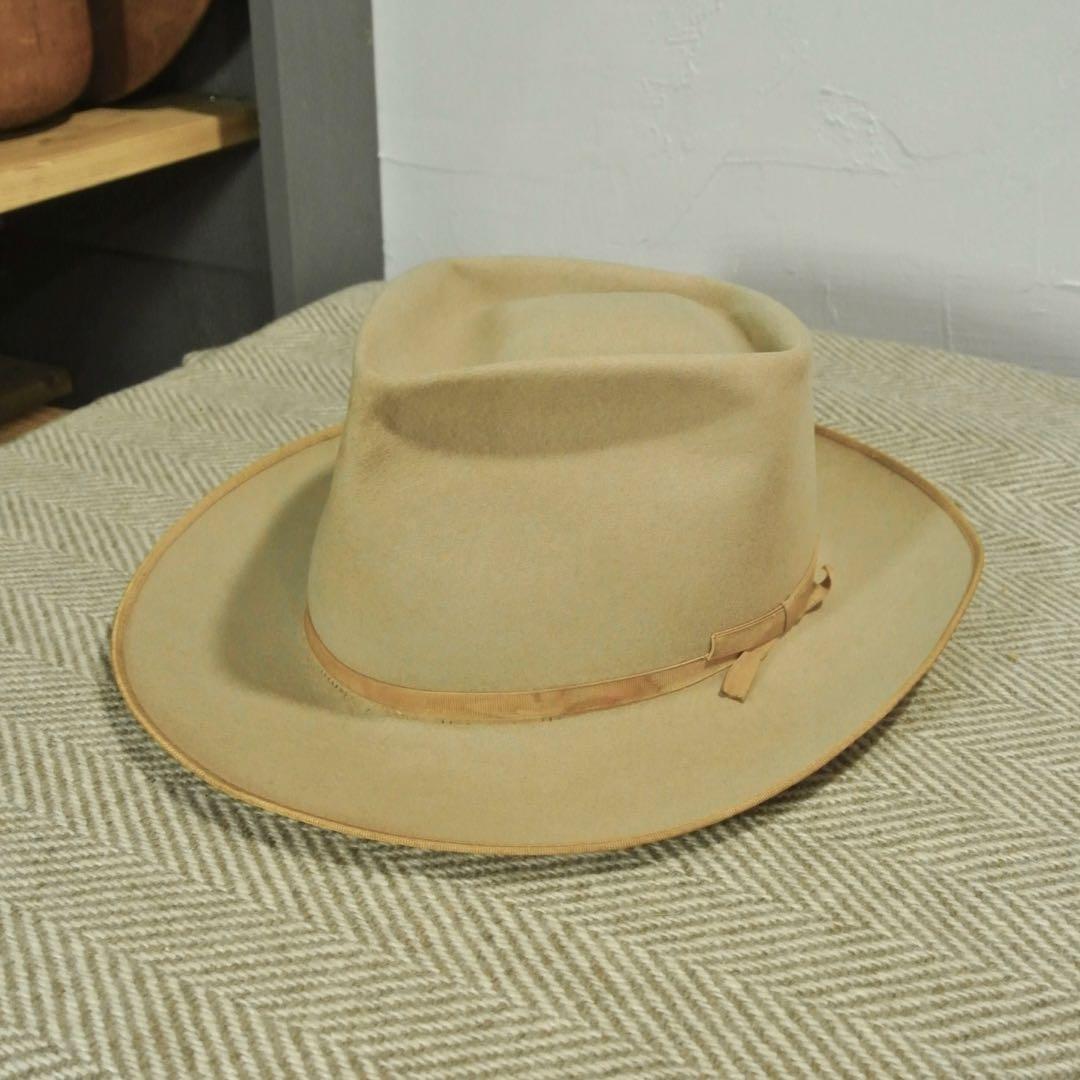 帽子 40s VINTAGE STETSON OPEN ROAD 58cm 57cm