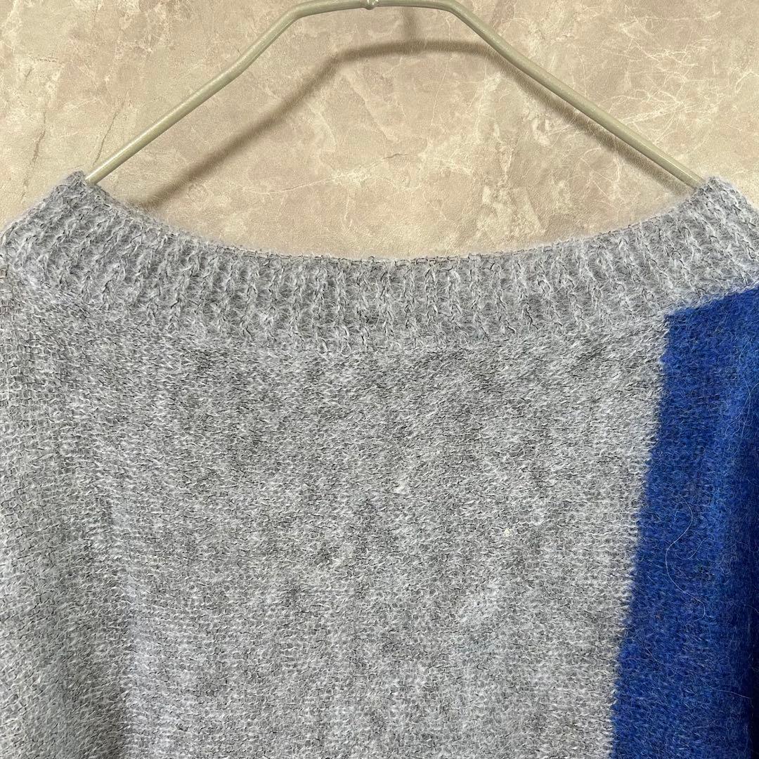 45R ウールニットポンチョ