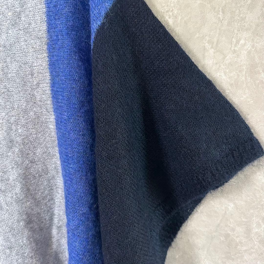 45R ウールニットポンチョ