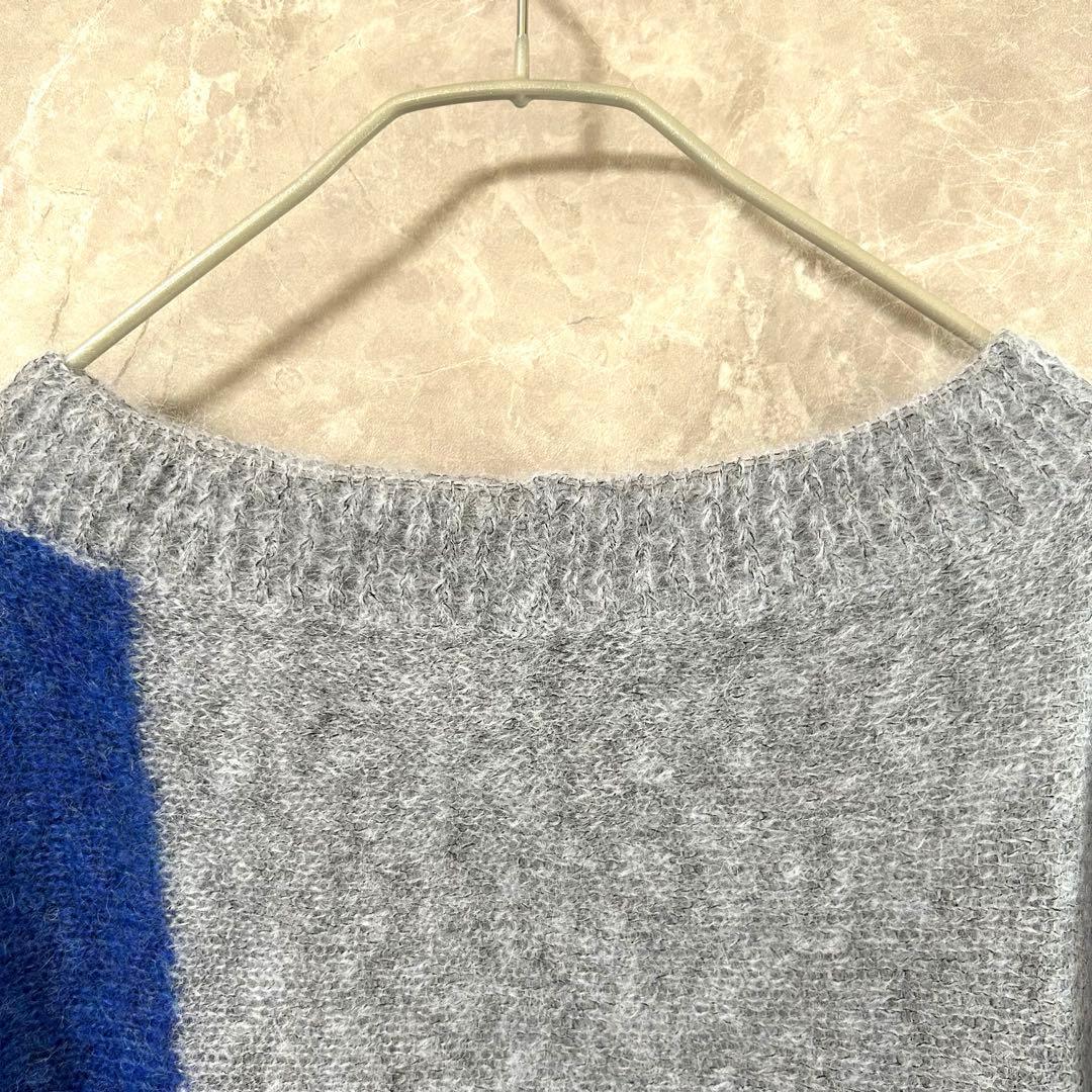 45R ウールニットポンチョ