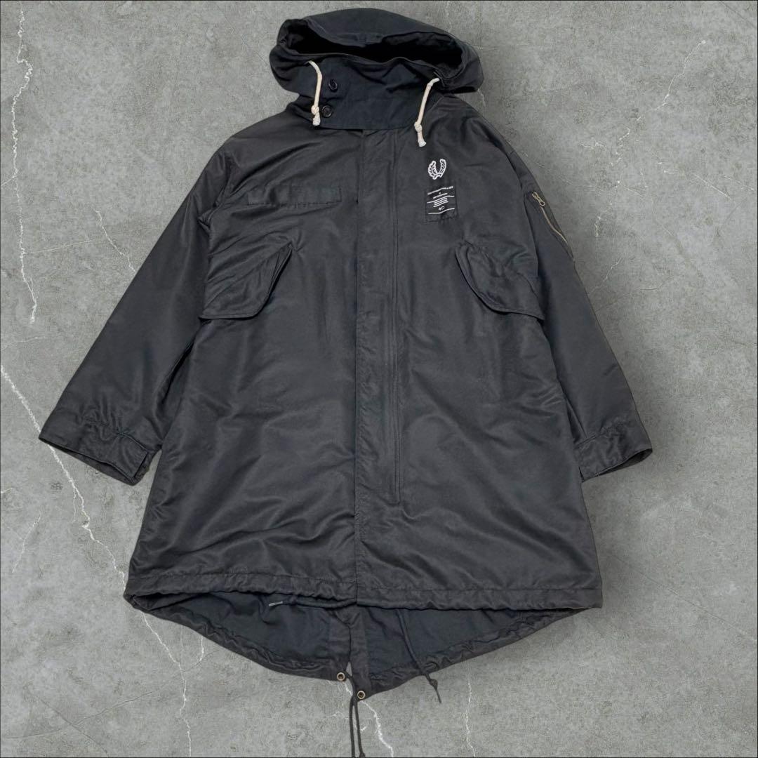 【希少モデル】アートカムズファースト　フレッドペリー　モッズコート　S