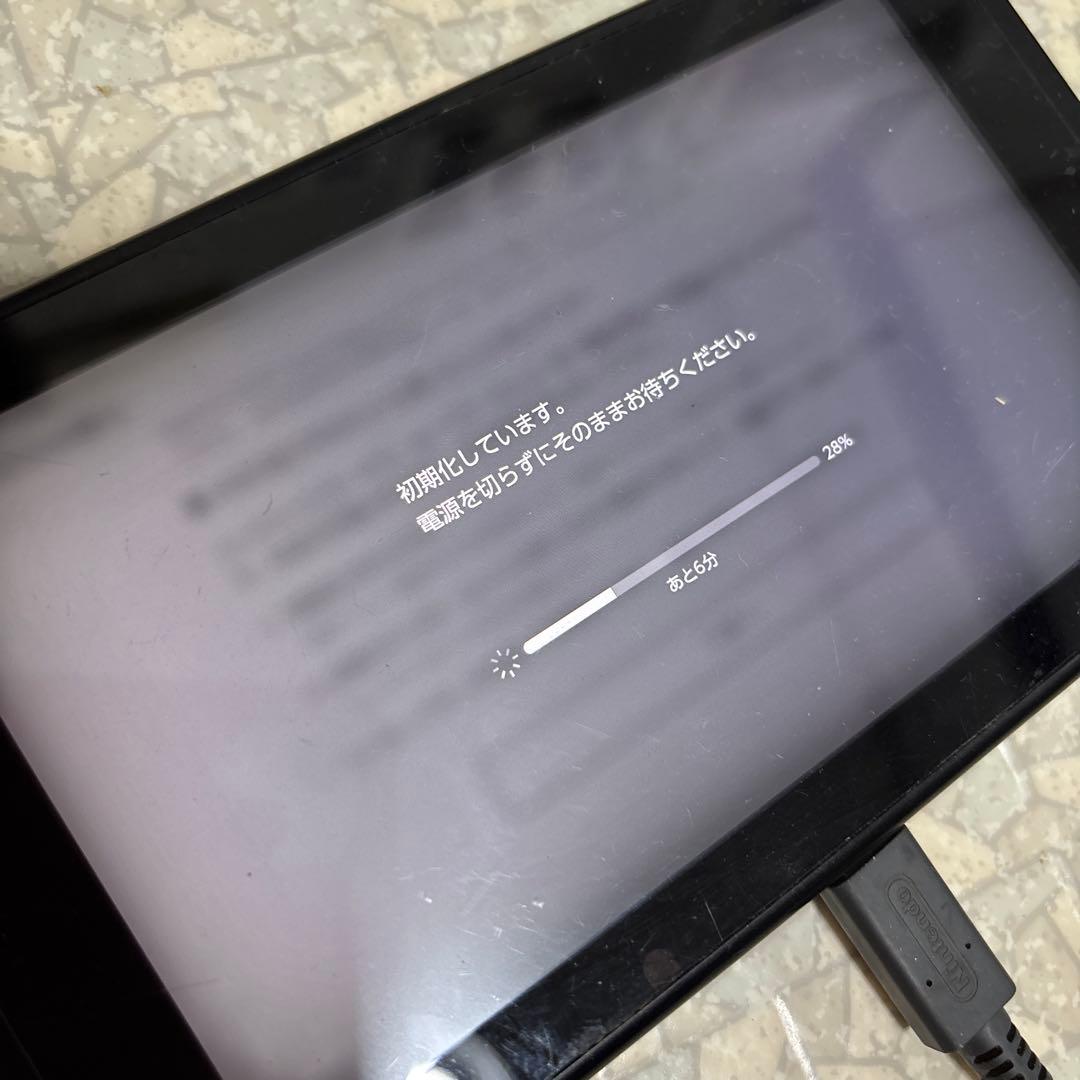 スイッチ　Switch 本体　ジョイコン2無し　作動確認済み　箱あり　ゲーム