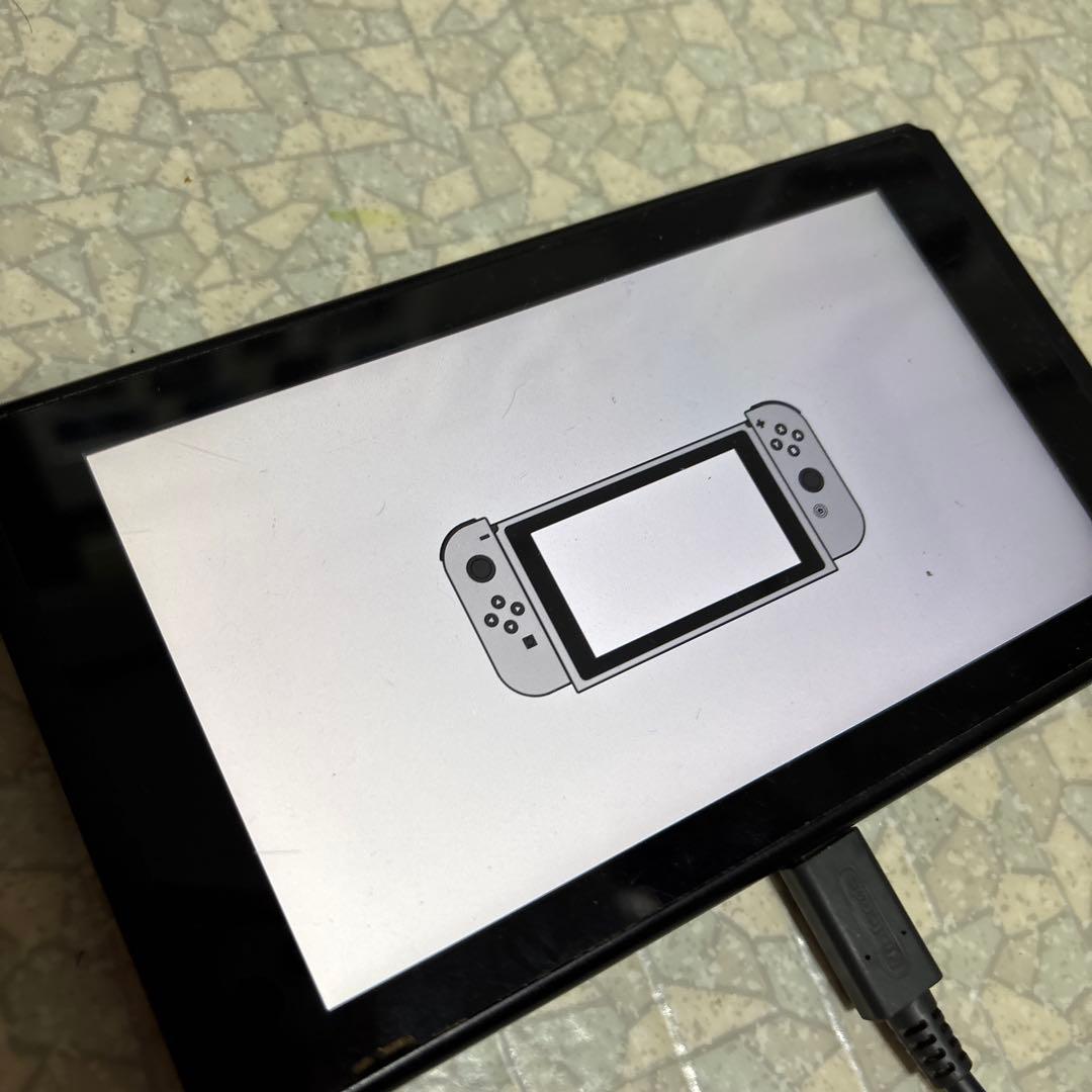 スイッチ　Switch 本体　ジョイコン2無し　作動確認済み　箱あり　ゲーム