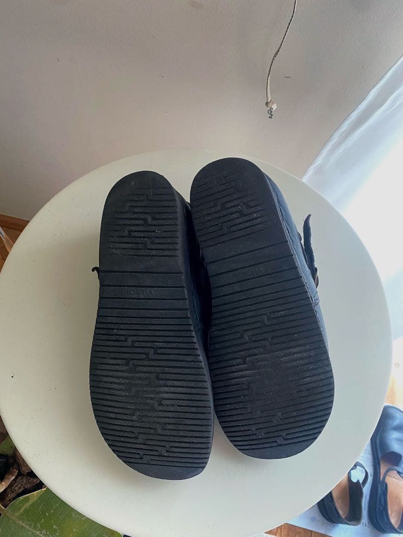 【Aurora Shoes 】ミドルイングリッシュレディース　ブラック8D