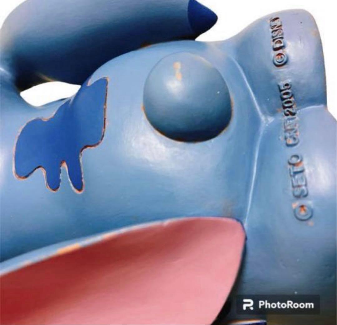 リロ&スティッチ stitch 傘立て 陶器 置物 オブジェ フィギュア