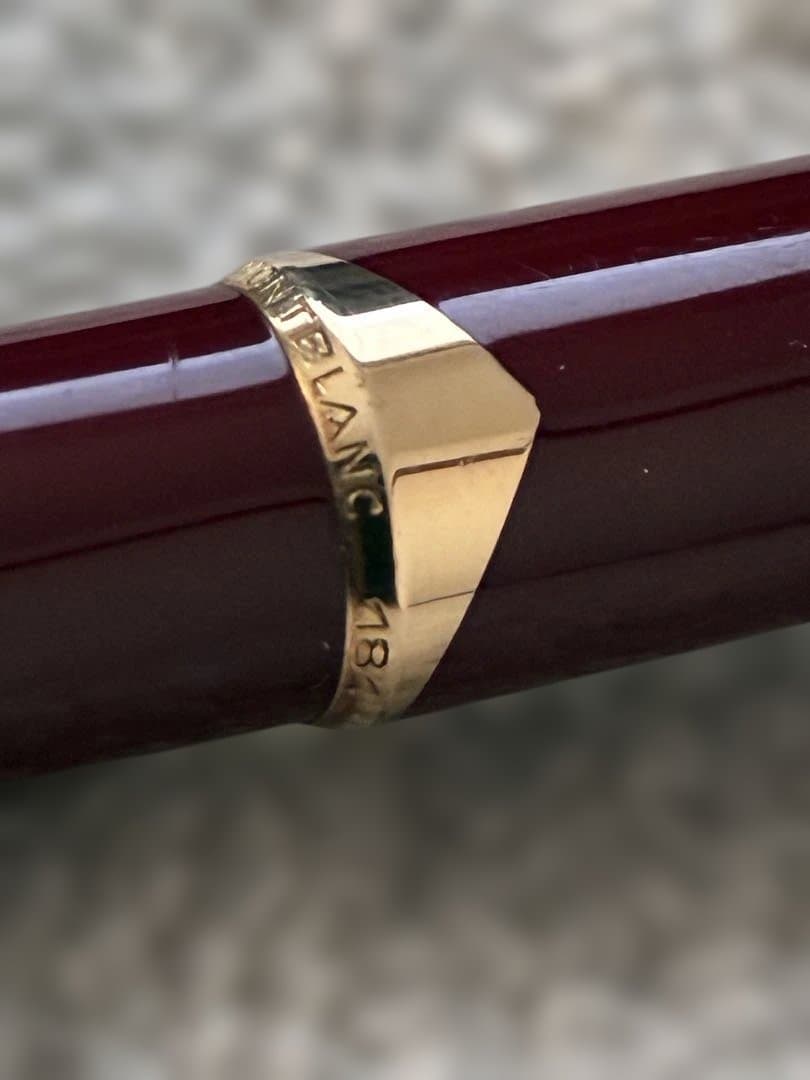 ◾️ボルドー 極美品◾️ モンブラン ◾️ ハンマートリガー式 ボールペン◾️希少品◾️