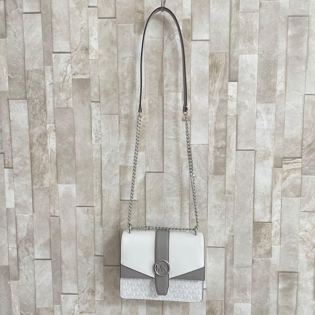 最終値下げ！訳あり新品 MICHAEL KORS ショルダーバッグ ホワイト
