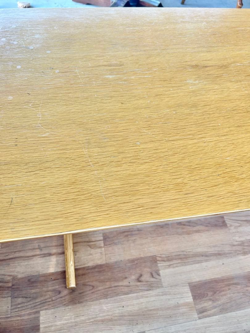 705 無印良品 オーク材　テーブル リビング ダイニング　北欧　ナチュラル　b