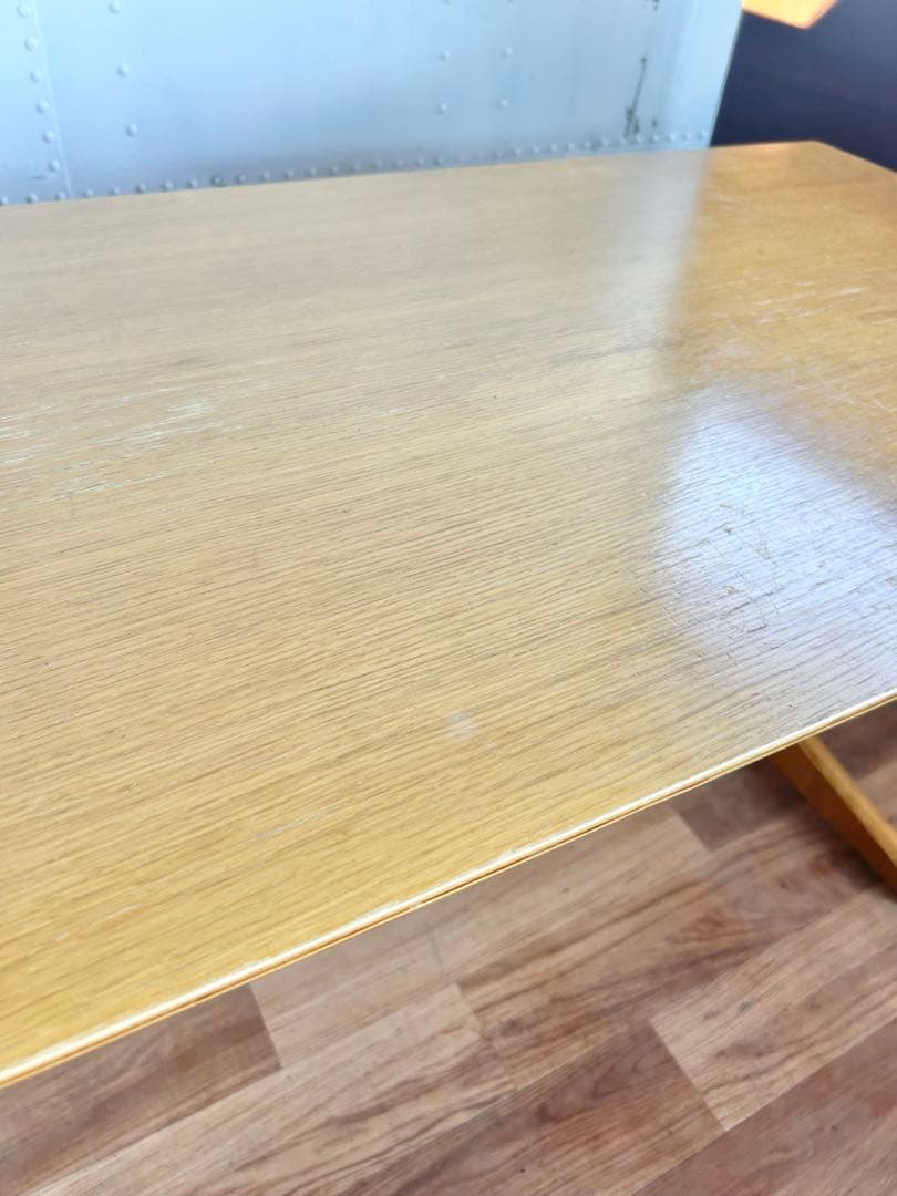 705 無印良品 オーク材　テーブル リビング ダイニング　北欧　ナチュラル　b