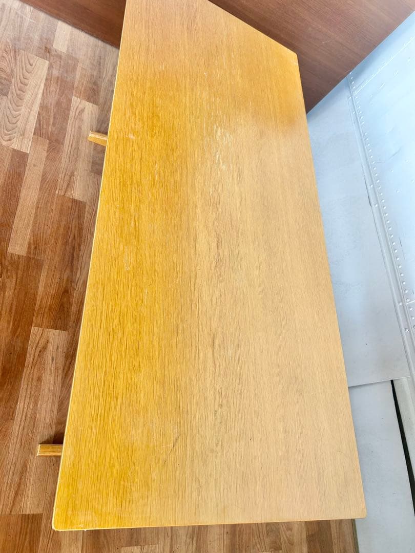 705 無印良品 オーク材　テーブル リビング ダイニング　北欧　ナチュラル　b