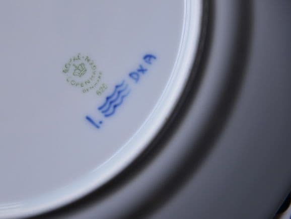 ロイヤルコペンハーゲン グリーンフルーテッド 皿